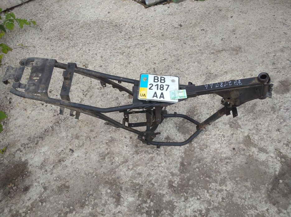 Рама Zongshen zs250gs з доками