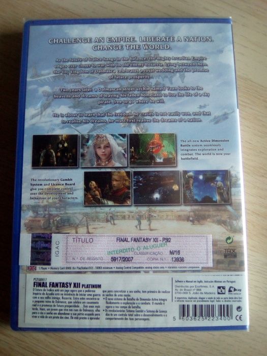 Final Fantasy XII (12) selado