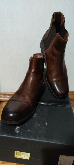 Челси ботинки фирмы zign Португалия. 45 размер. Как rieker