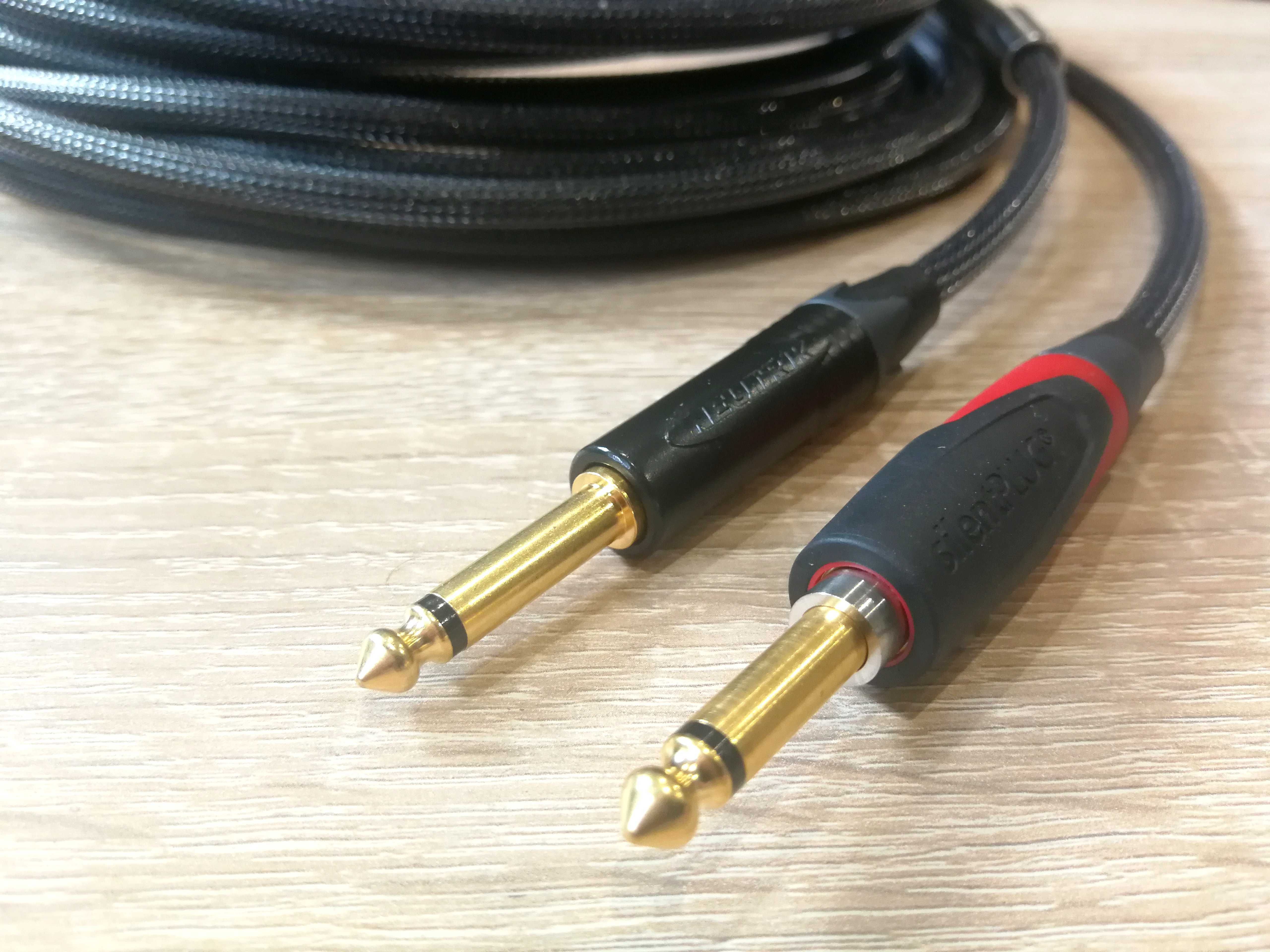 Kabel do basu gitary przewód instrumentalny IGIEL Neutrik silent pro 5