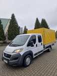 Fiat Ducato doka brygadowy brygadówka 7 osobowy rama plandeka