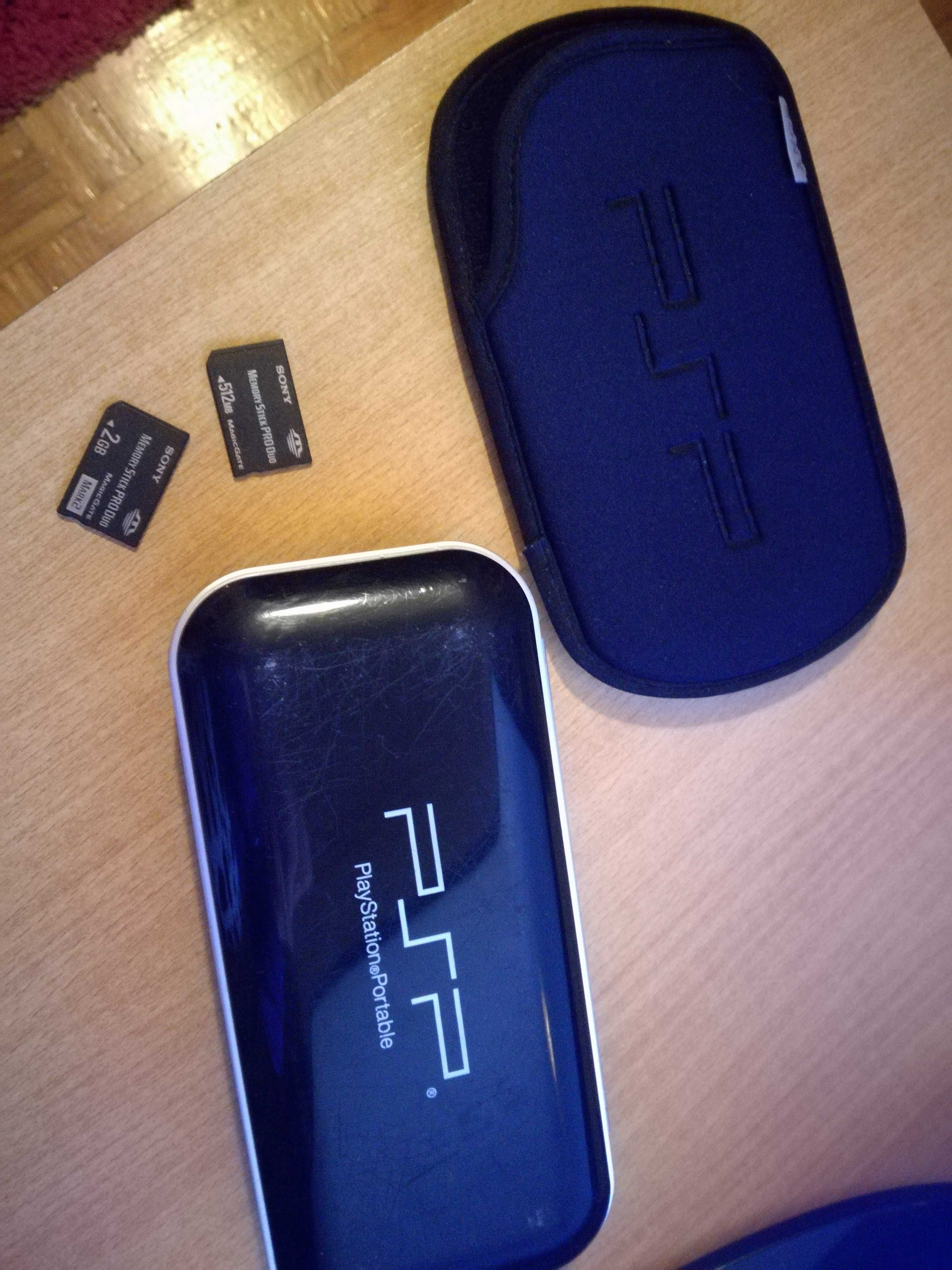 Capas e cartões pro duo PSP Sony originais