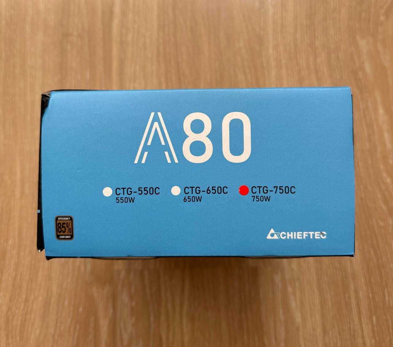 Блок живлення Chieftec A80 750W (CTG-750C)