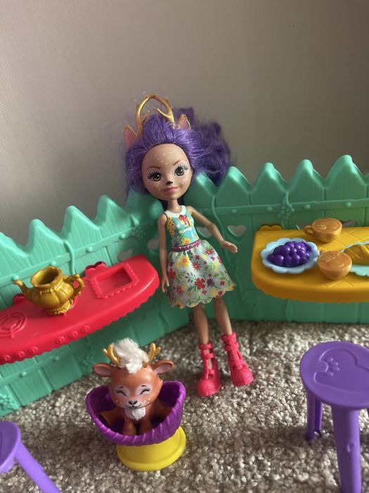 Enchantimals домик данессы и кукла с питомцем