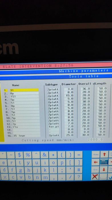 Wiertarka CNC SCM Startech CN V 2020 r.