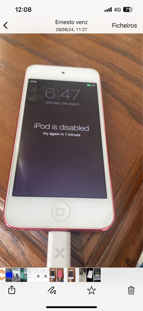 Ipod 5 bloqoedo ko icloud
