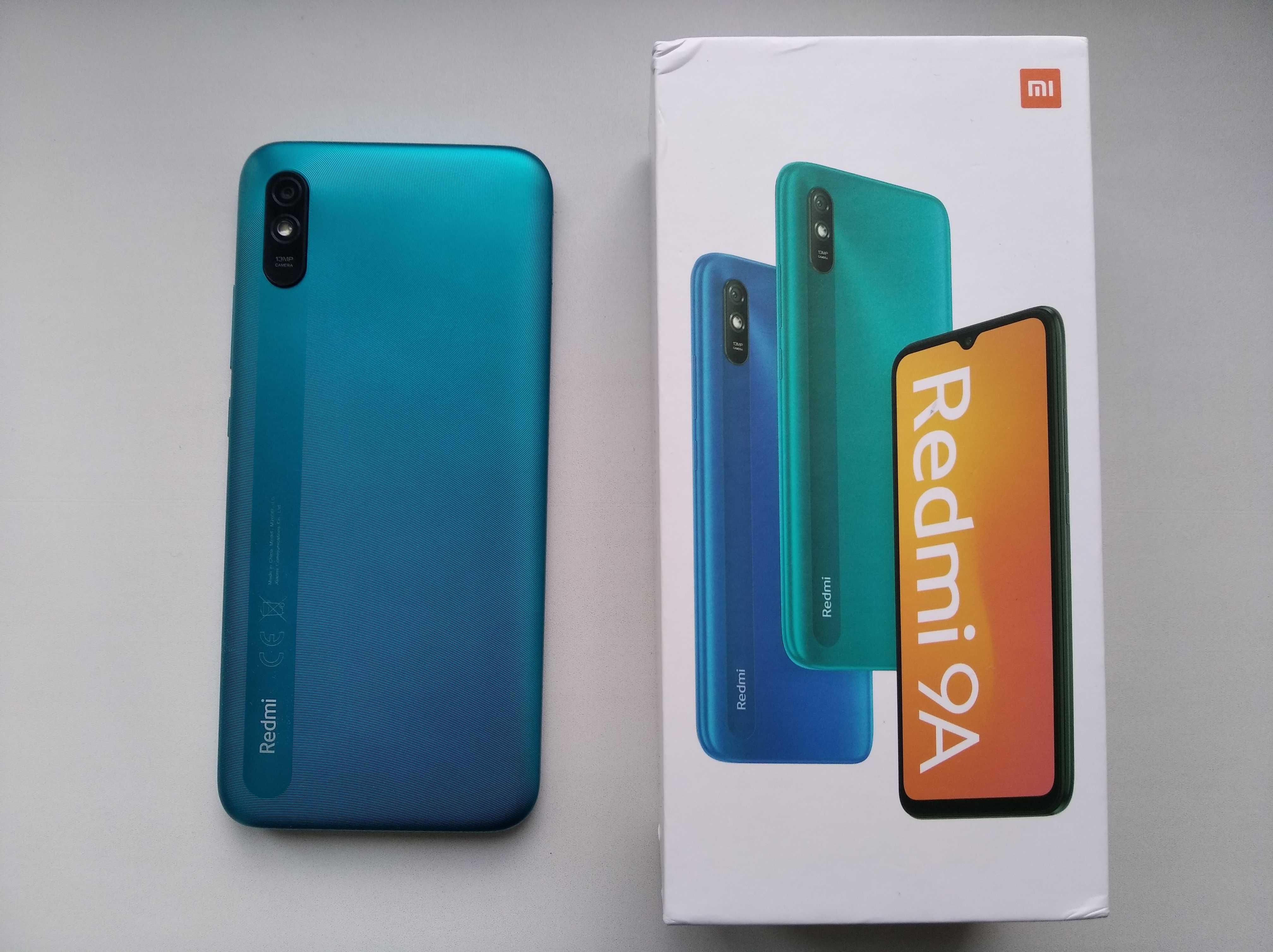 телефон Xiaomi Redmi 9А с коробкой