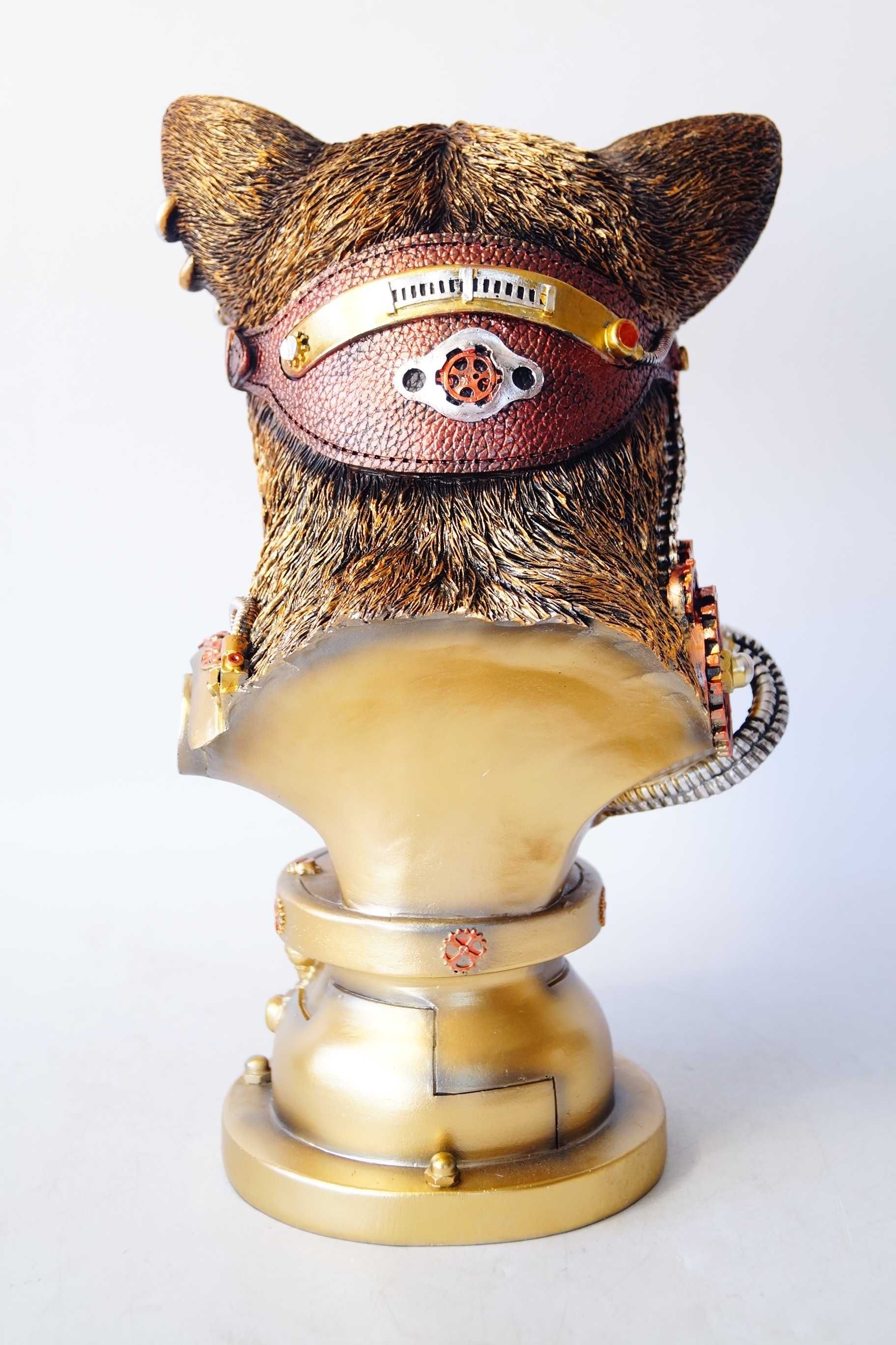 STEAMPUNK figura KOT kotek śmieszny