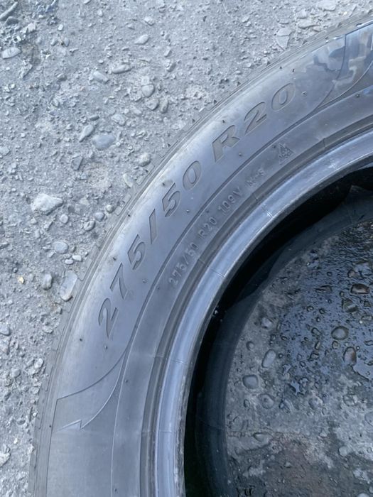 Шина 1 штука 275/50 R20 Pirelli зима 2022 рік 5,5 мм