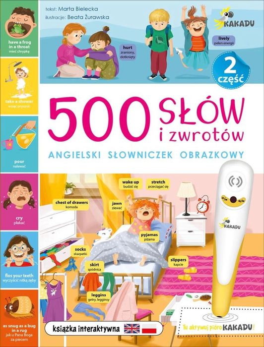 500 słów i zwrotów. Angielski słowniczek. cz.2
