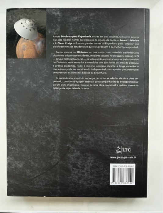 Dinâmica J. L. Meriam & L. G. Kraige (Português)