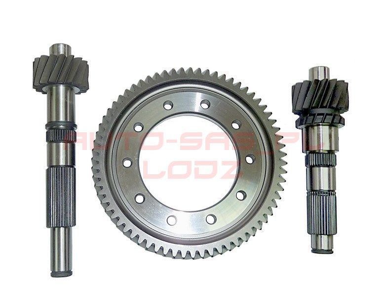 WAŁEK SKRZYNI BIEGÓW + KOŁO PF6
