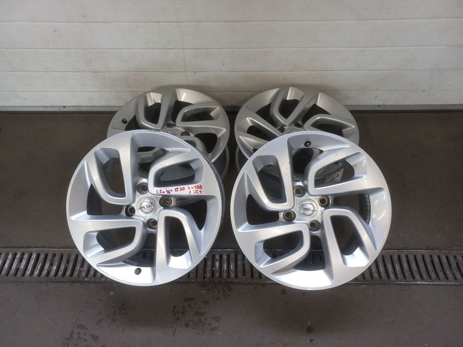 Felgi aluminiowe 16" 4x108 Opel Crossland