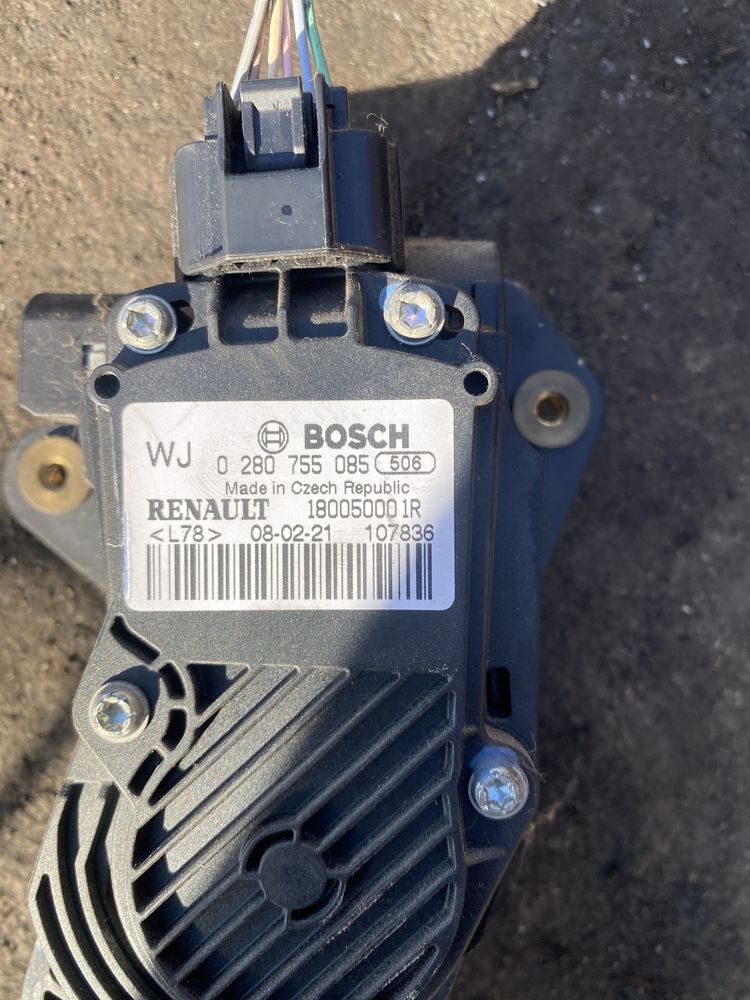 Pedal gazu potencjometr, Renault Laguna III, 1.5dci