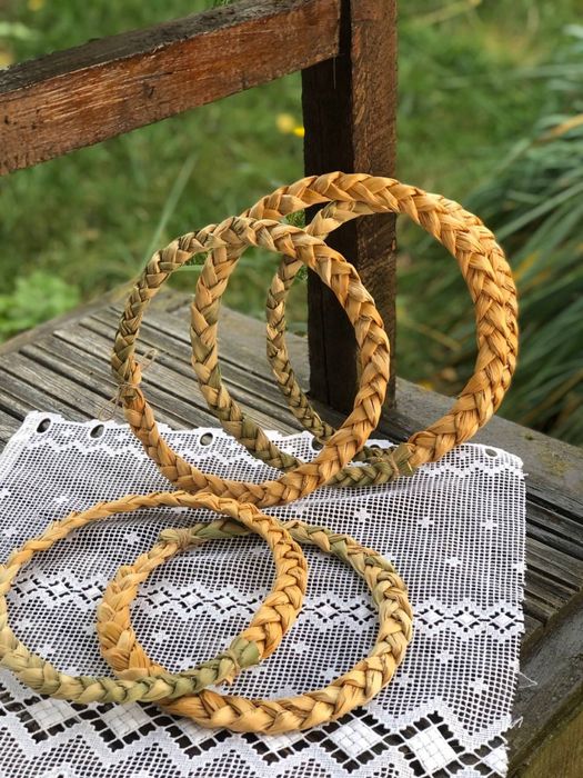 Соломка для пауків, чесаний рогіз, основи , жито , пшениця