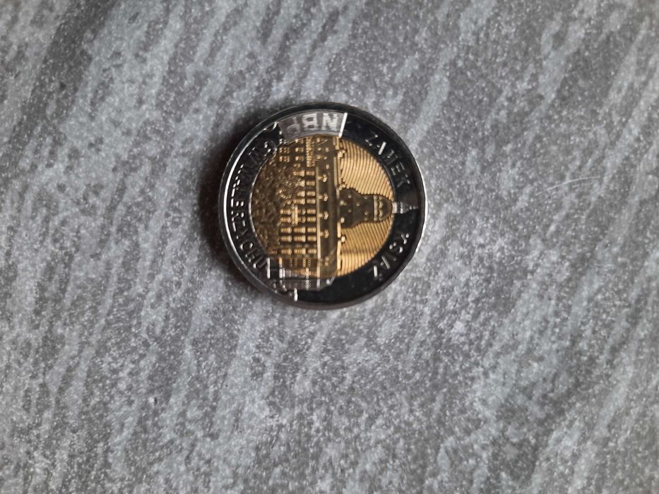 5 złotych Zamek Książ W Wałbrzychu