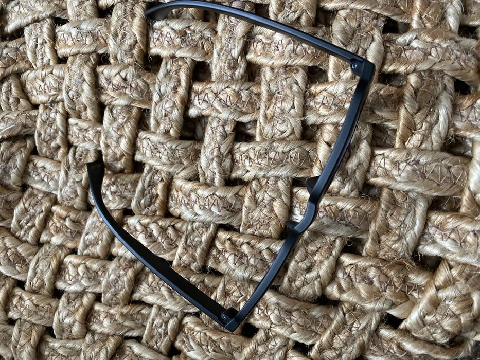 Okulary nowe, czarne oprawki