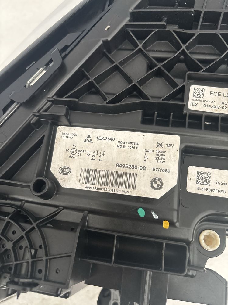 BMW 5 G30 G31 LCI LIFT lampa prawy przód prawa przednia Full Led