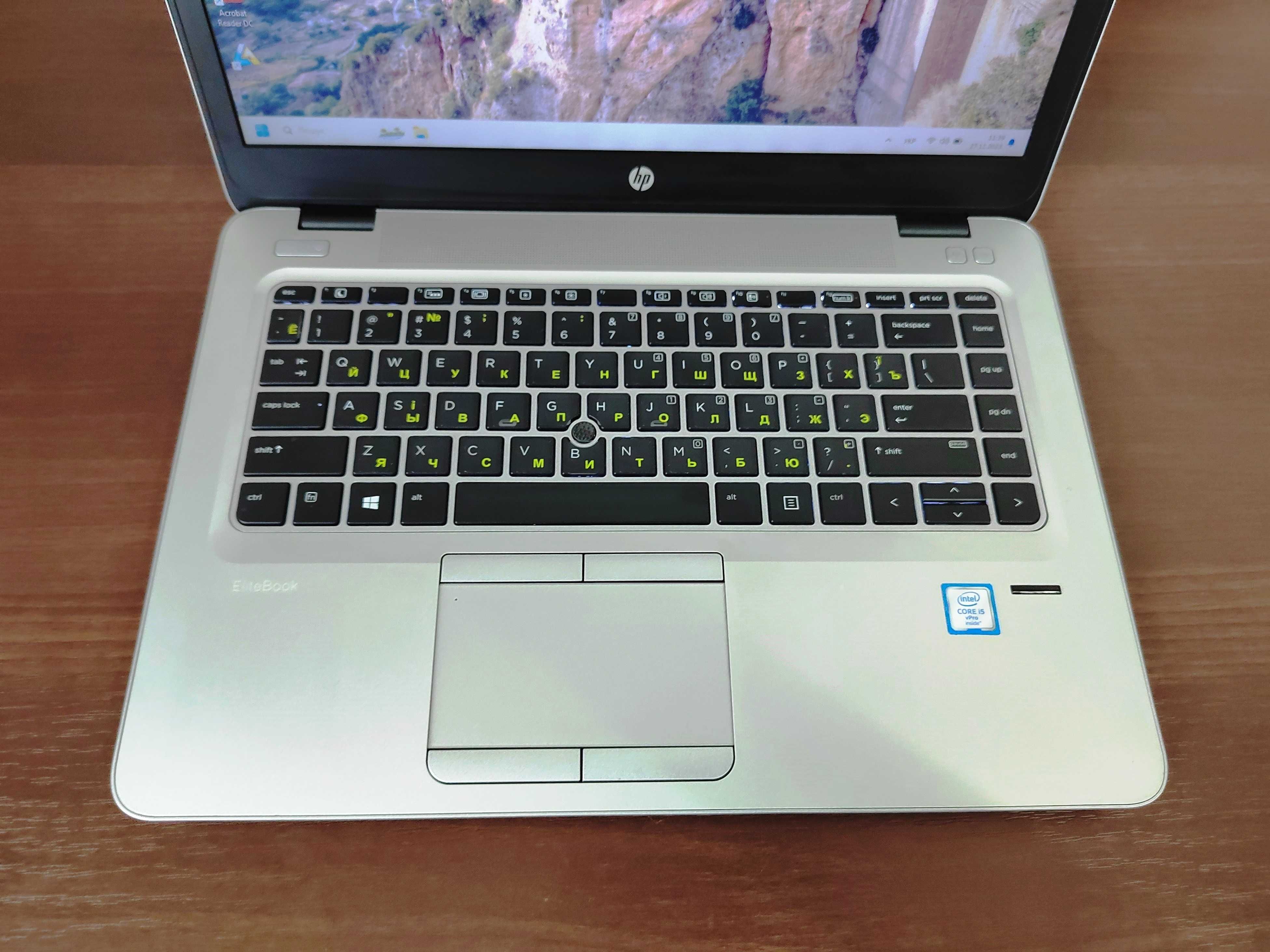 Топовий HP Elitebook 840 G3 - 14.0/ i5 6300U/8 Ram/ 120 SSD + 1000 HDD