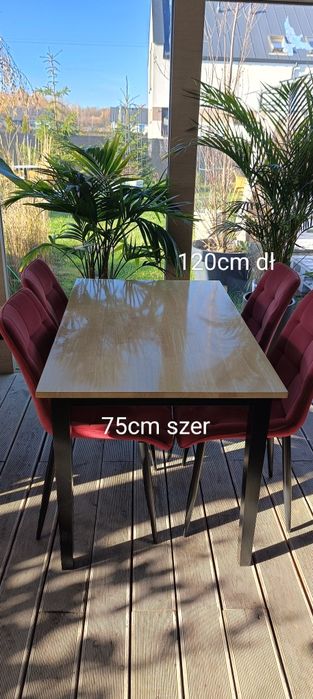 Stół krzesła na sprzedaż