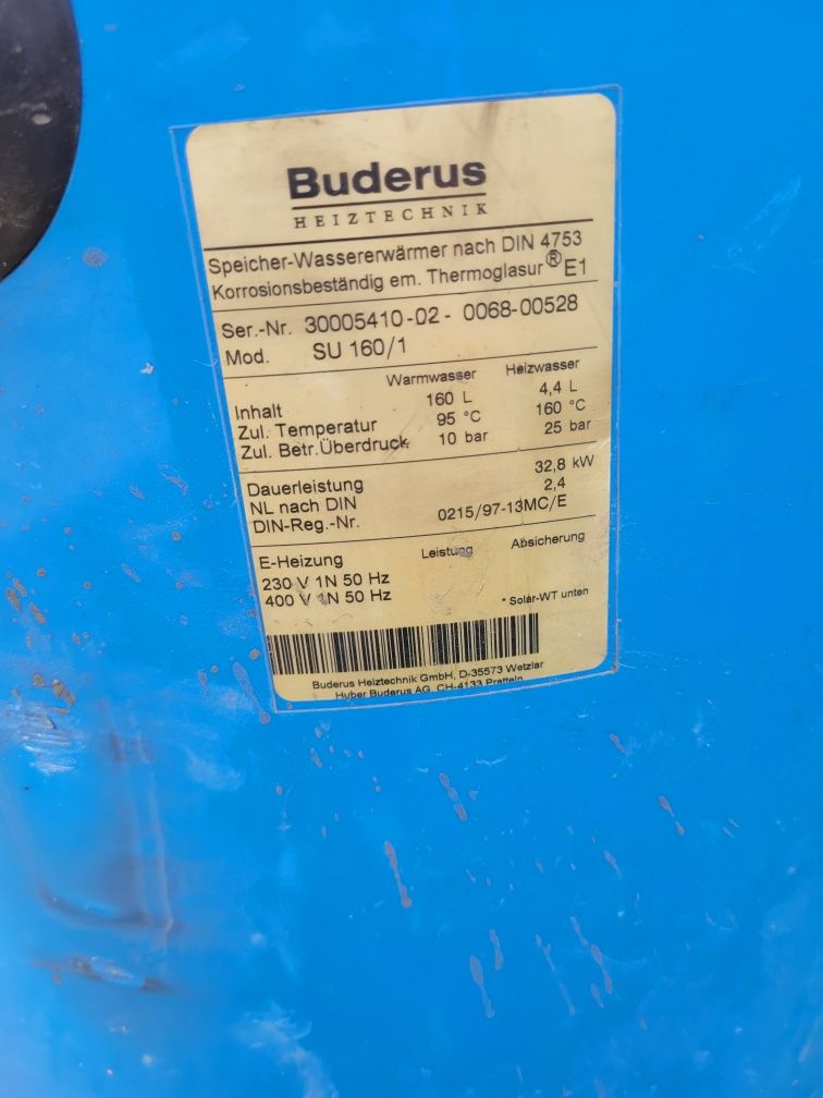 Zbiornik CWU Buderus 160 l
