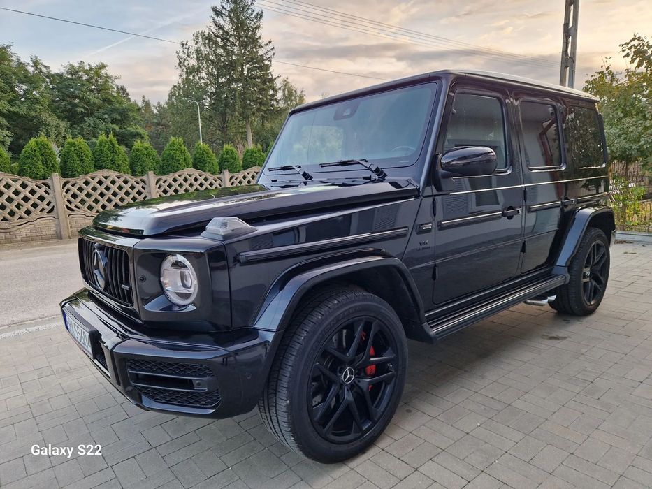 Mercedes-Benz Klasa G Pierwszy właściciel-G 63 AMG BLACK EDYTION