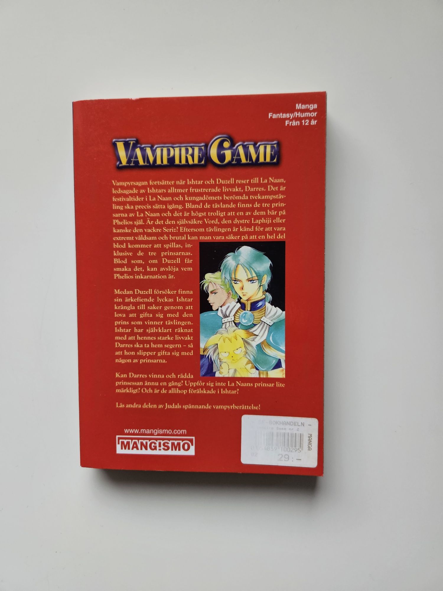 Manga po szwedzku Vampire Game