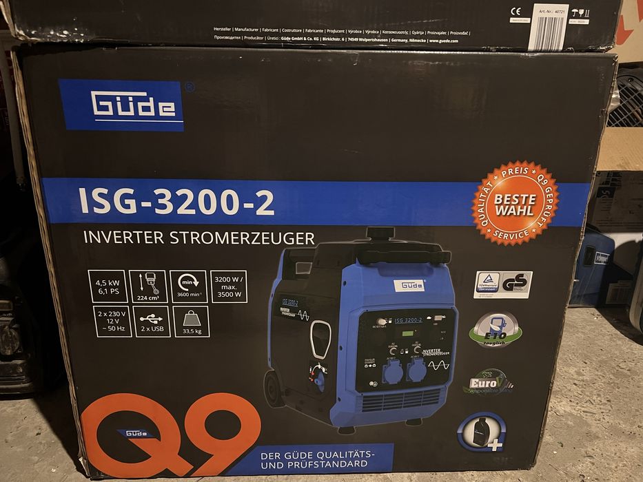 Продаи генератор “GUDE” 3.2 -3.5 КВ.