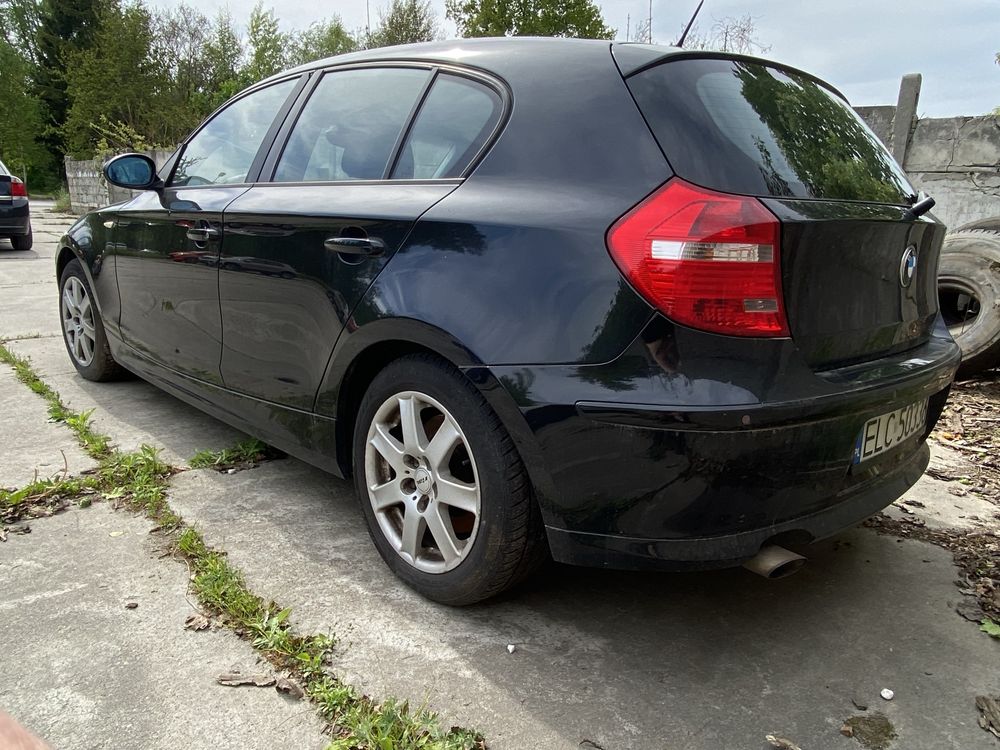 BMW 118d uszkodzony