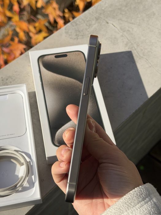 Iphone 15 Pro Max Titânio Natural