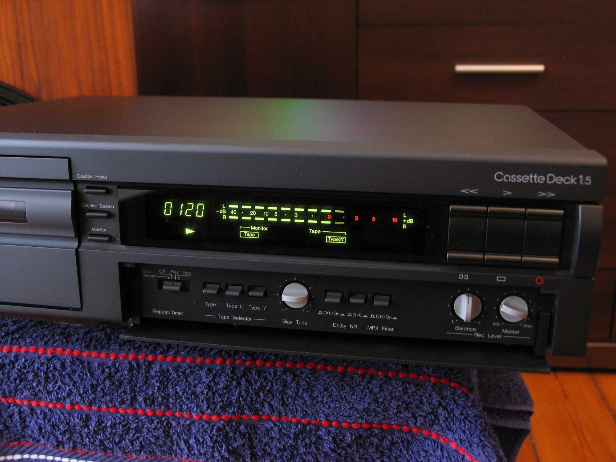 Nakamichi Cassette Deck 1.5 / 3 Head + Org Instrukcja '' Super Stan ''