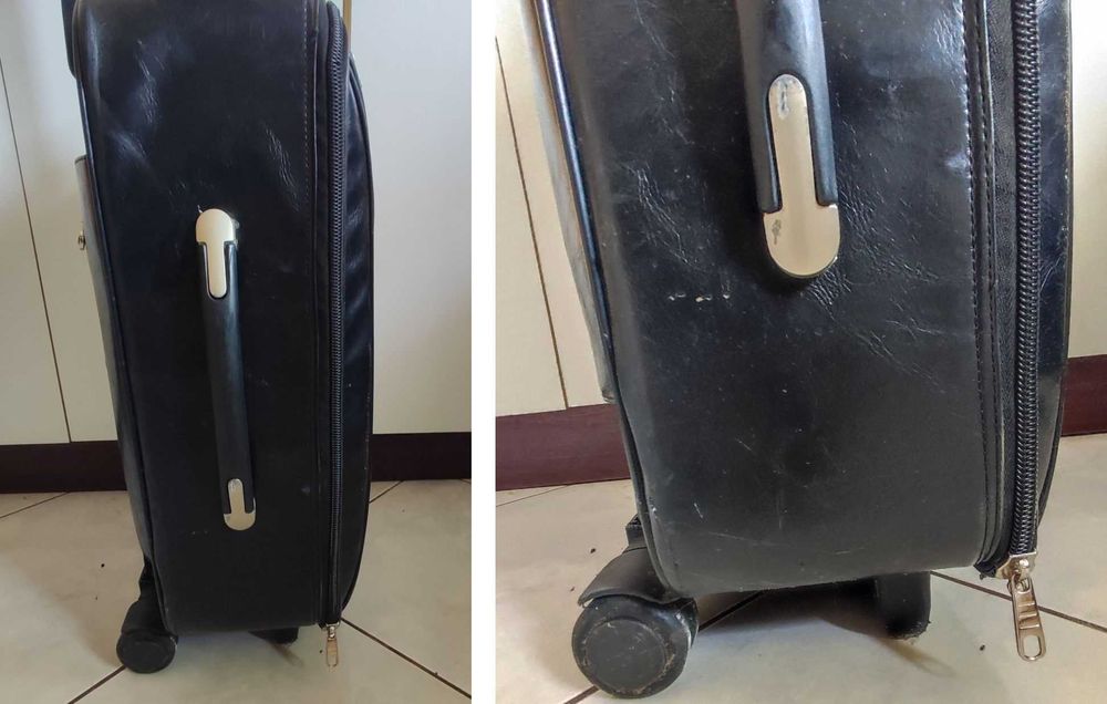 Montblanc Mont Blanc walizka skórzana torebka podróżna torba kabinowa