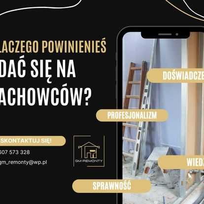 Remonty mieszkań Malowanie mieszkań ,lokali - wolne terminy