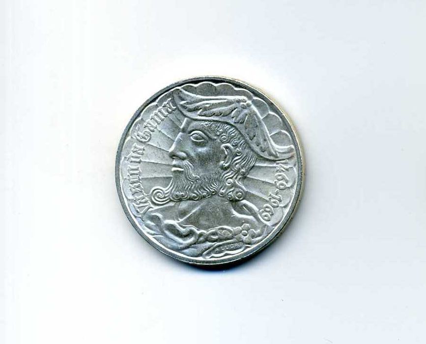 Moeda antiga de Portugal - prata, 50$00, Vasco da Gama #3