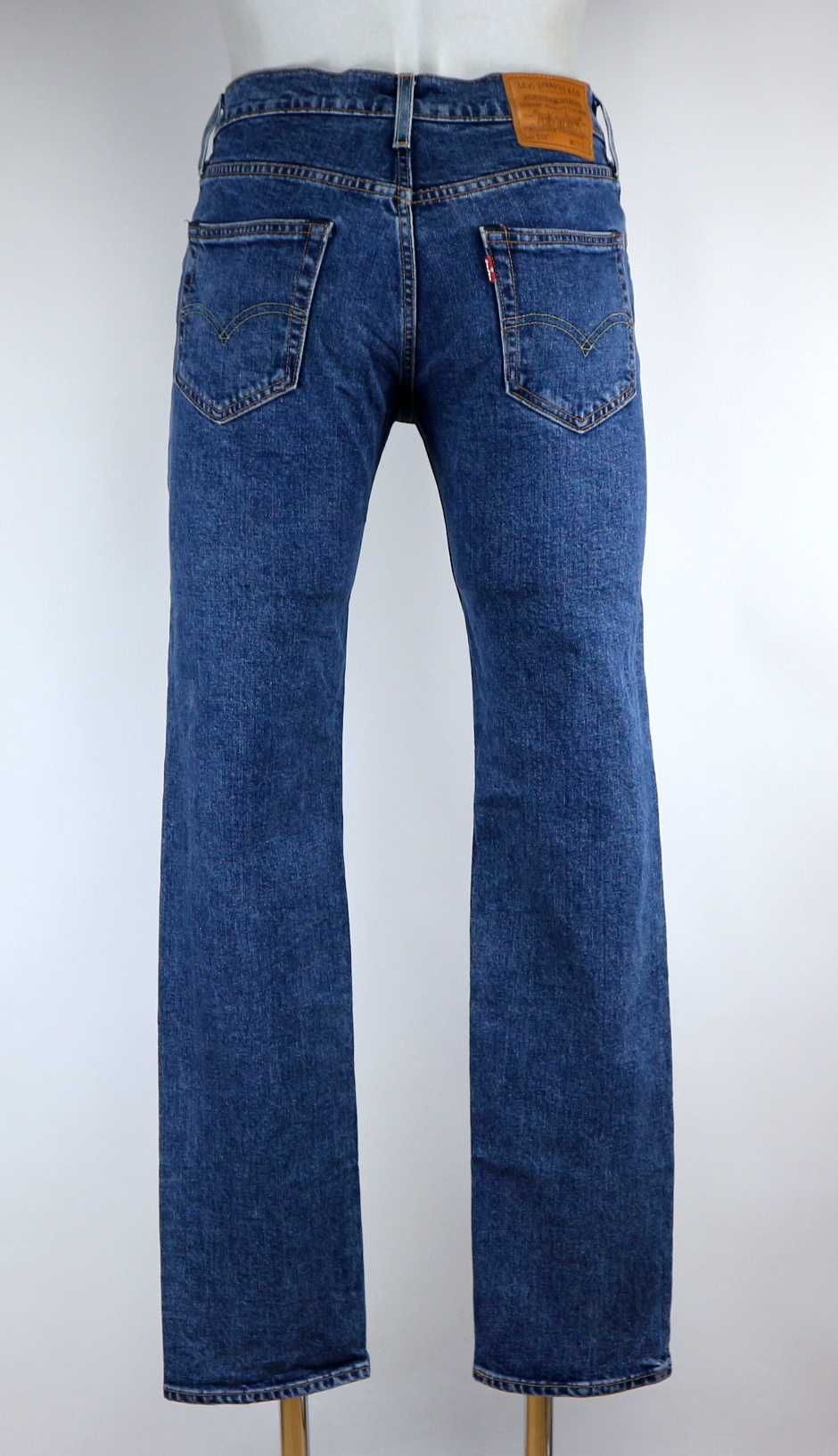 Levis 514 W29 L32 spodnie jeansy Regular Fit pas 2 x 40/41 cm