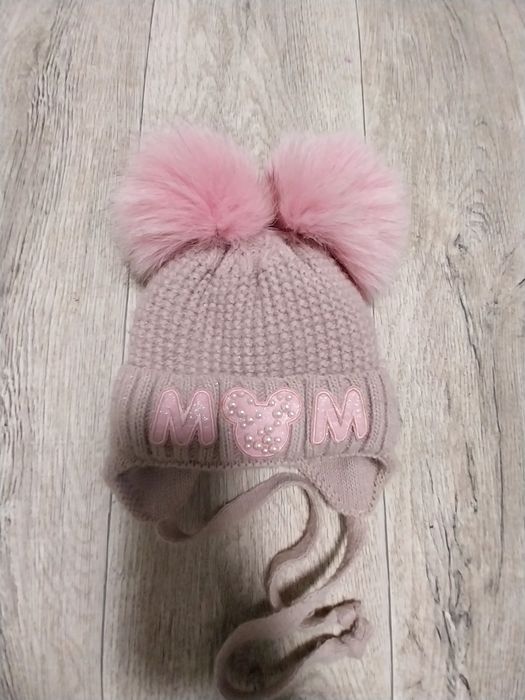 Зимова шапка на дівчинку,зимняя шапка на девочку