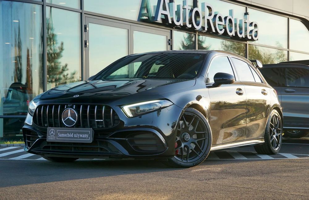 Mercedes-Benz Klasa A Mercedes-Benz A45s AMG 4-Matic, Salon PL! Serwis ASO! Cesja!