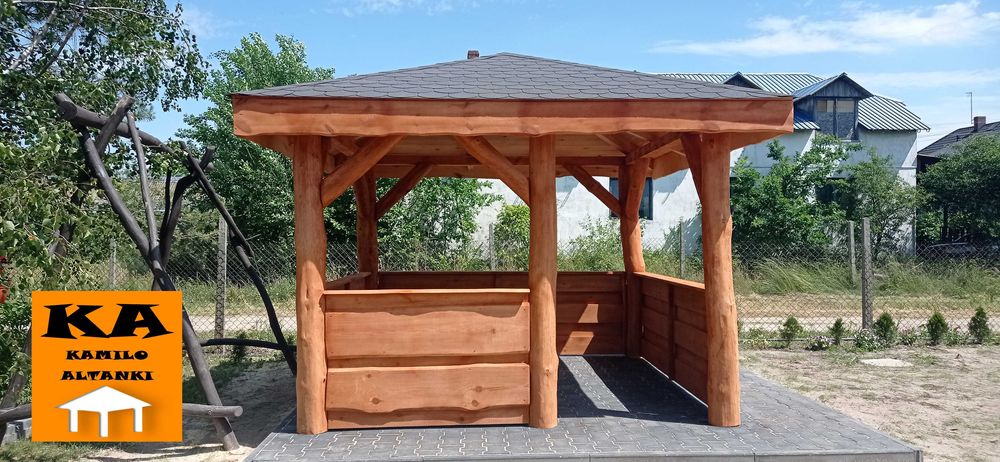 ALTANKI ALTANY altanka altana na grubym balu