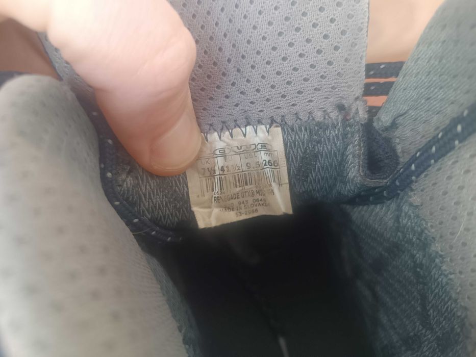 Ботинки берцы плотная кожа Lowa Renagate 3 Gore tex 42 размер 26.5 27