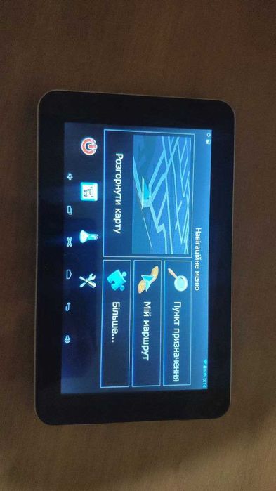 Планшет-навігатор 7" з новою картою 2025 рока для вантажних авто