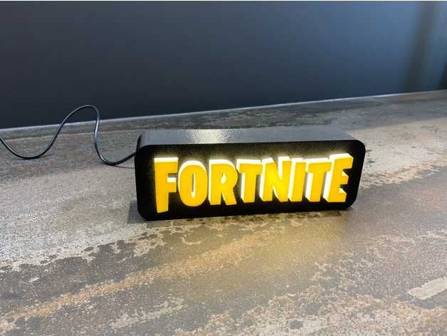 Logo Fortnite Iluminado: Para apaixonantes pelo jogo!