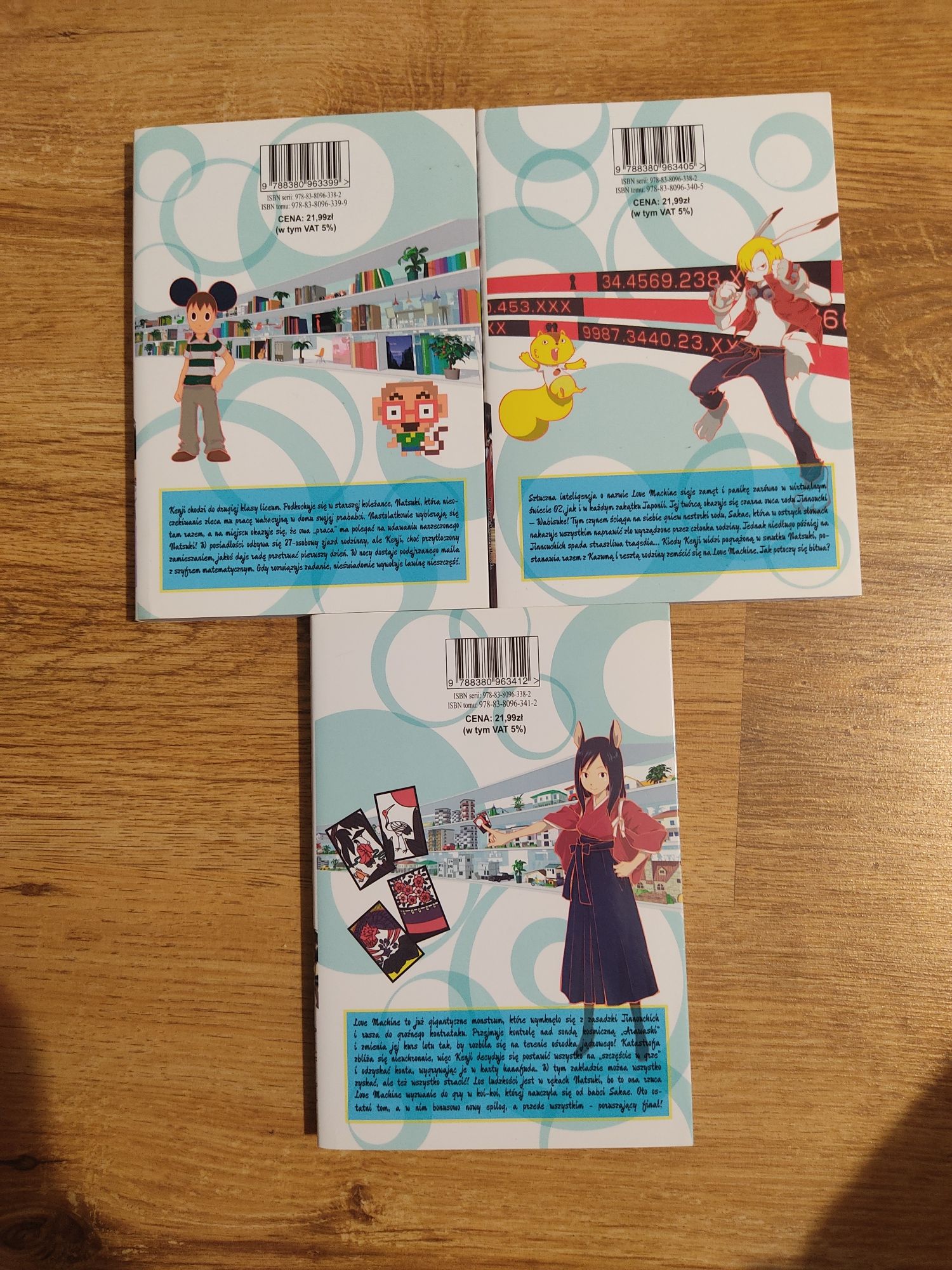 Summer Wars 1-3 kompet manga