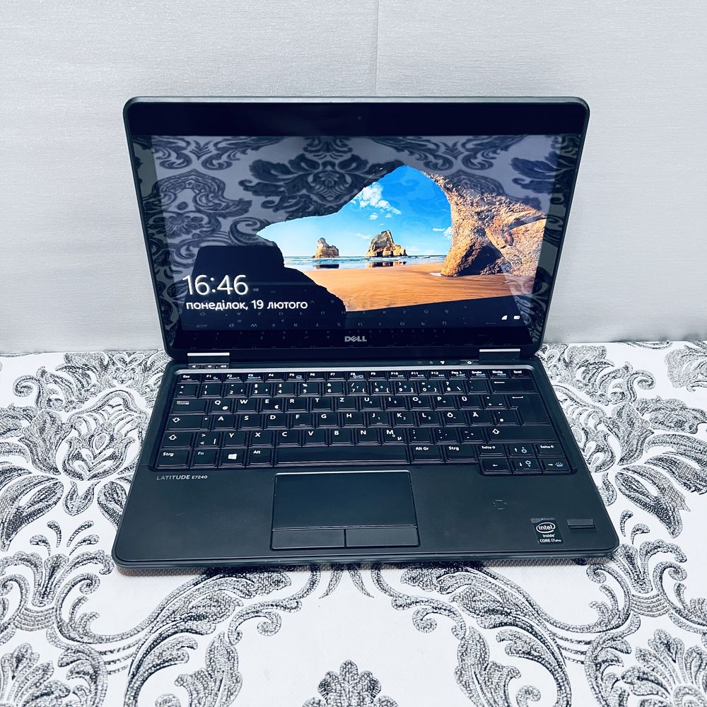 Dell Latitude E7240 i7, 4gb ddr3, ssd 256 gb, 12,5" fhd