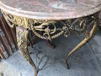 Mesa vintage em bronse /latao