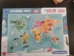 Exploring Maps Puzzle 250 peças.