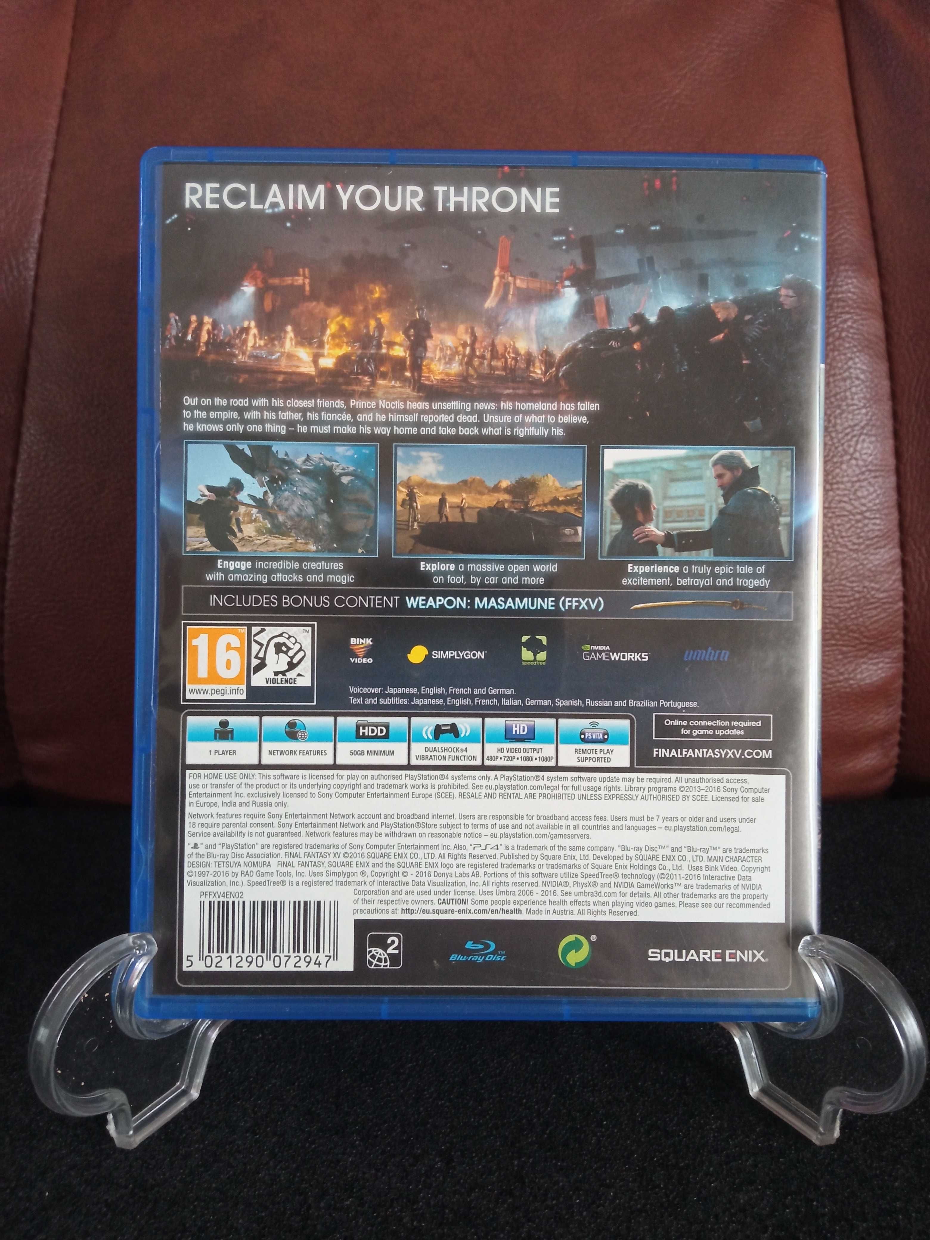 PS4 - Final Fantasy XV