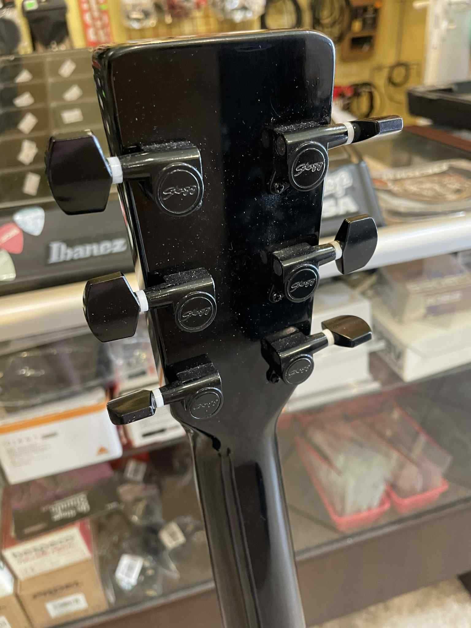 Gitara elektro akustyczna STAGG + pokrowiec
