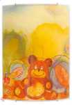 Kinkiet Oprawa Lampa Szklana Szklany Miś Misie Ted