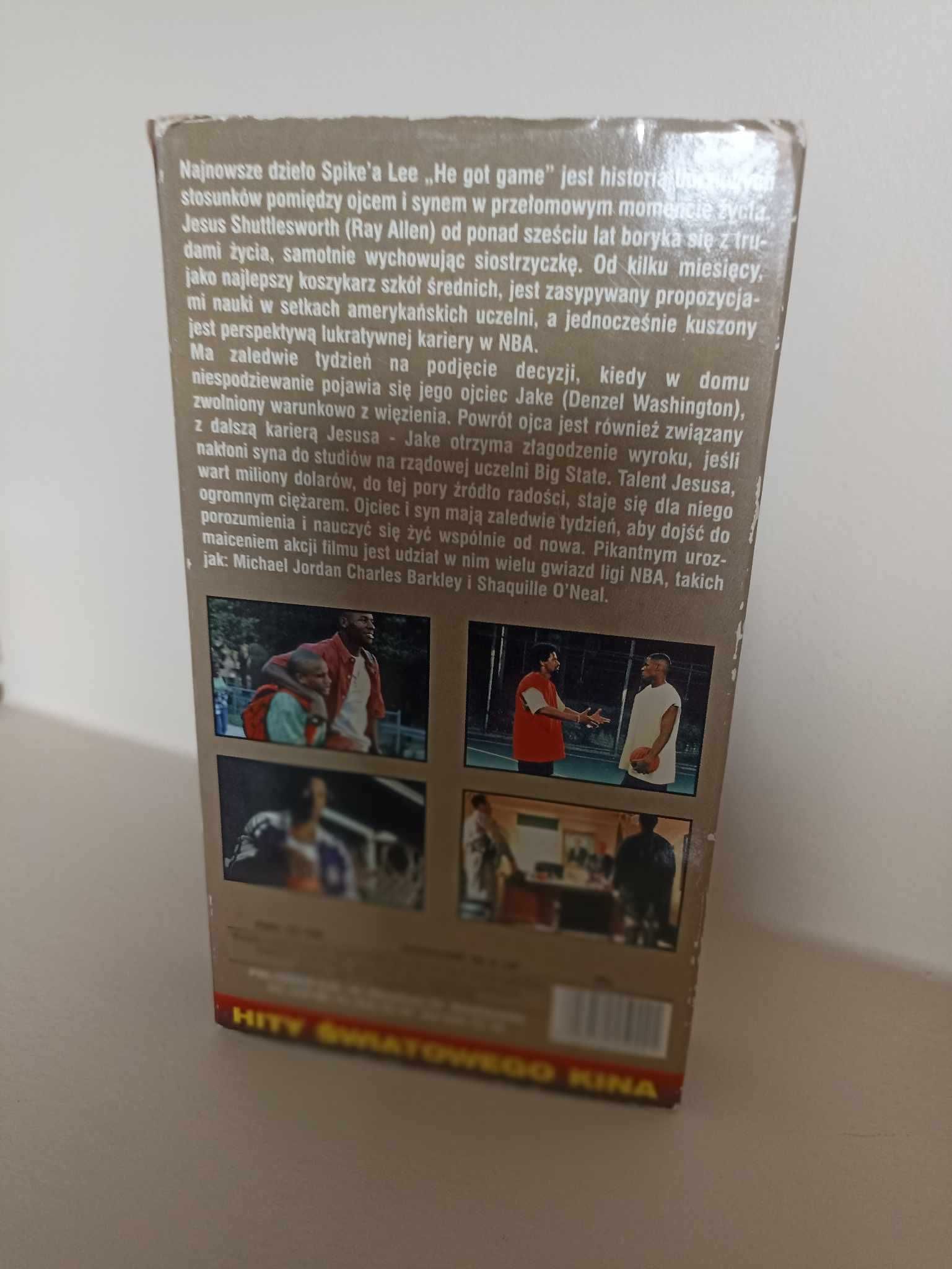 Film Gra o honor / He got game kaseta VHS