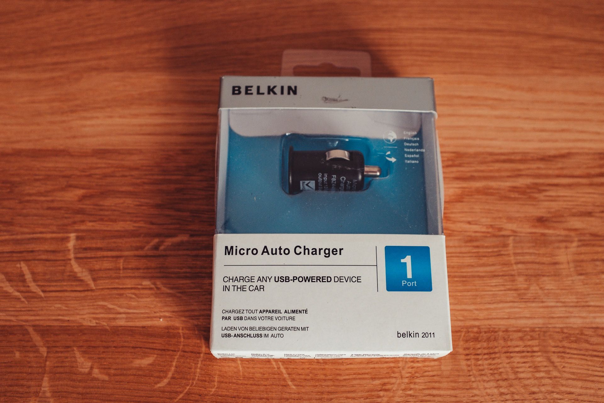 Ładowarka samochodowa Belkin Micro Auto Charger (F8Z445EA)